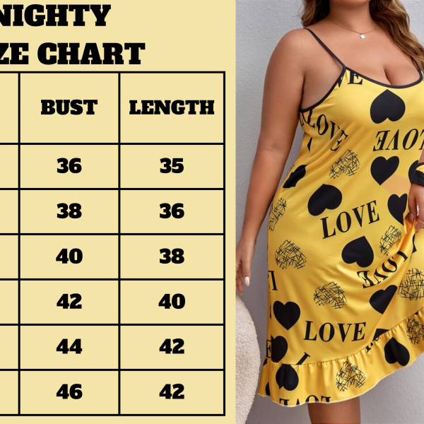 Mustard Yellow Heart Print - Abercrombie Wide Strap Mini Dress