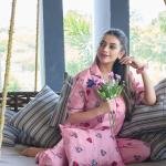 Blush Spark Pink Plus Size Pajama Sets