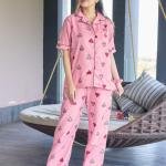 Blush Spark Pink Plus Size Pajama Sets