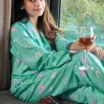 Sea Breeze Mint Green Lounge Pyjamas