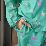 Sea Breeze Mint Green Lounge Pyjamas