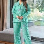 Sea Breeze Mint Green Lounge Pyjamas