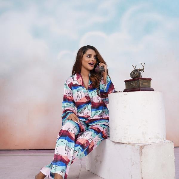 Abstract Muse Floral Pyjamas