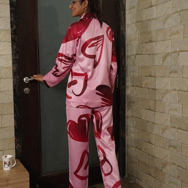 Rose Blush Monogram Pyjamas