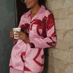 Rose Blush Monogram Pyjamas