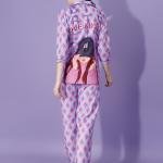 Pink and Purple Woolen Pyjama Set