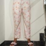 Peach Cream Bunny Pajama