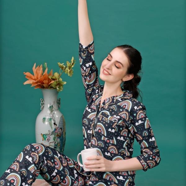 Soft Comfortable Sleepwear Pyjama Set Women